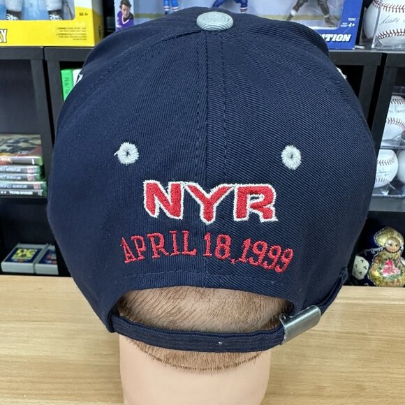 Vintage Pro Player NHL Wayne Gretzky New York Rangers Strapback Hat Final Game - Picture 2 of 6